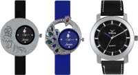 Volga Designer FVOLGA Beautiful New Branded Type Watches Men and Women Combo79 VOLGA Band Analog Watch  - For Couple   Watches  (Volga)