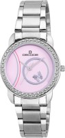 Decode LR-035 Pink Ladies Crystal Studded Analog Watch  - For Women   Watches  (Decode)