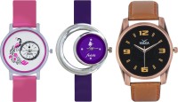 Frida Designer VOLGA Beautiful New Branded Type Watches Men and Women Combo571 VOLGA Band Analog Watch  - For Couple   Watches  (Frida)