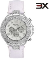 Exotica Fashions EFN-07-WHITE-NEW New Series Analog Watch For Women