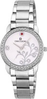 Decode LR-026 SILVER Ladies Crystal Studded Analog Watch  - For Women   Watches  (Decode)