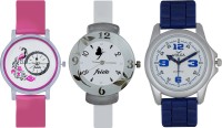 Frida Designer VOLGA Beautiful New Branded Type Watches Men and Women Combo631 VOLGA Band Analog Watch  - For Couple   Watches  (Frida)