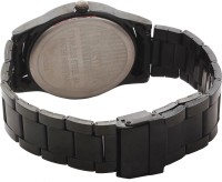 Telesonic GCBK-08BLACK Platinum Time Analog Watch For Men