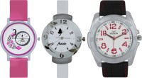 Frida Designer VOLGA Beautiful New Branded Type Watches Men and Women Combo652 VOLGA Band Analog Watch  - For Couple   Watches  (Frida)