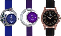 Frida Designer VOLGA Beautiful New Branded Type Watches Men and Women Combo461 VOLGA Band Analog Watch  - For Couple   Watches  (Frida)