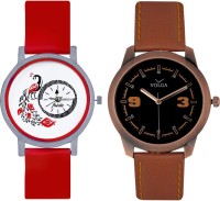 Frida Designer VOLGA Beautiful New Branded Type Watches Men and Women Combo163 VOLGA Band Analog Watch  - For Couple   Watches  (Frida)