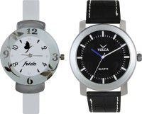 Volga Designer FVOLGA Beautiful New Branded Type Watches Men and Women Combo71 VOLGA Band Analog Watch  - For Couple   Watches  (Volga)