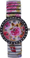 Creator Rose Flower Printed Dial Analog Watch  - For Women   Watches  (Creator)