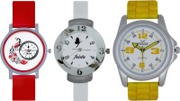 Frida Designer VOLGA Beautiful New Branded Type Watches Men and Women Combo744 VOLGA Band Analog Watch  - For Couple   Watches  (Frida)