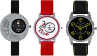 Frida Designer VOLGA Beautiful New Branded Type Watches Men and Women Combo351 VOLGA Band Analog Watch  - For Couple   Watches  (Frida)