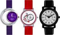 Frida Designer VOLGA Beautiful New Branded Type Watches Men and Women Combo676 VOLGA Band Analog Watch  - For Couple   Watches  (Frida)