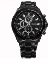 Curren Black-8023-1 Analog Watch  - For Men   Watches  (Curren)