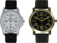 View Volga Branded Leather Quality Designer Dial Diwali Special Combo26 Designer Sport Looks WaterProof Mens Watch Analog Watch  - For Men Wrist Watches Price Online(Volga)