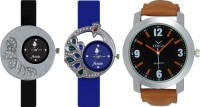 Frida Designer VOLGA Beautiful New Branded Type Watches Men and Women Combo244 VOLGA Band Analog Watch  - For Couple   Watches  (Frida)