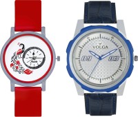 Volga Designer FVOLGA Beautiful New Branded Type Watches Men and Women Combo65 VOLGA Band Analog Watch  - For Couple   Watches  (Volga)