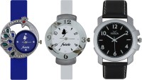 Frida Designer VOLGA Beautiful New Branded Type Watches Men and Women Combo547 VOLGA Band Analog Watch  - For Couple   Watches  (Frida)