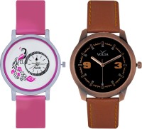 Frida Designer VOLGA Beautiful New Branded Type Watches Men and Women Combo89 VOLGA Band Analog Watch  - For Couple   Watches  (Frida)