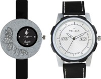 Volga Designer FVOLGA Beautiful New Branded Type Watches Men and Women Combo34 VOLGA Band Analog Watch  - For Couple   Watches  (Volga)