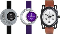 Volga Designer FVOLGA Beautiful New Branded Type Watches Men and Women Combo93 VOLGA Band Analog Watch  - For Couple   Watches  (Volga)