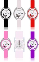Valentime W07-1-2-3-4-5-10 New Designer Fancy Fashion Collection Girls Analog Watch  - For Women   Watches  (Valentime)