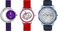Volga Designer FVOLGA Beautiful New Branded Type Watches Men and Women Combo177 VOLGA Band Analog Watch  - For Couple   Watches  (Volga)