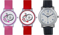 Frida Designer VOLGA Beautiful New Branded Type Watches Men and Women Combo597 VOLGA Band Analog Watch  - For Couple   Watches  (Frida)