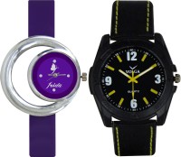 Frida Designer VOLGA Beautiful New Branded Type Watches Men and Women Combo122 VOLGA Band Analog Watch  - For Couple   Watches  (Frida)