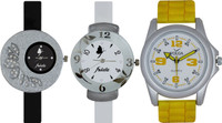 View Frida Designer VOLGA Beautiful New Branded Type Watches Men and Women Combo374 VOLGA Band Analog Watch  - For Couple Wrist Watches Price Online(Frida)