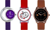 Frida Designer VOLGA Beautiful New Branded Type Watches Men and Women Combo681 VOLGA Band Analog Watch  - For Couple   Watches  (Frida)