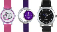 Volga Designer FVOLGA Beautiful New Branded Type Watches Men and Women Combo151 VOLGA Band Analog Watch  - For Couple   Watches  (Volga)