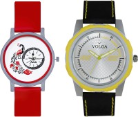 Volga Designer FVOLGA Beautiful New Branded Type Watches Men and Women Combo67 VOLGA Band Analog Watch  - For Couple   Watches  (Volga)