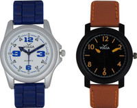 View Volga Branded Leather Quality Designer Dial Diwali Special Combo47 Designer Sport Looks WaterProof Mens Watch Analog Watch  - For Men Wrist Watches Price Online(Volga)
