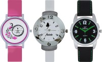 Frida Designer VOLGA Beautiful New Branded Type Watches Men and Women Combo649 VOLGA Band Analog Watch  - For Couple   Watches  (Frida)