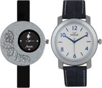 Frida Designer VOLGA Beautiful New Branded Type Watches Men and Women Combo5 VOLGA Band Analog Watch  - For Couple   Watches  (Frida)