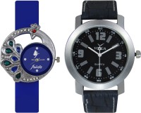 Frida Designer VOLGA Beautiful New Branded Type Watches Men and Women Combo61 VOLGA Band Analog Watch  - For Couple   Watches  (Frida)