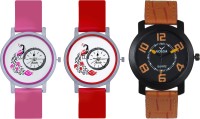 Frida Designer VOLGA Beautiful New Branded Type Watches Men and Women Combo606 VOLGA Band Analog Watch  - For Couple   Watches  (Frida)