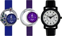 Frida Designer VOLGA Beautiful New Branded Type Watches Men and Women Combo454 VOLGA Band Analog Watch  - For Couple   Watches  (Frida)