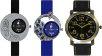 Frida Designer VOLGA Beautiful New Branded Type Watches Men and Women Combo249 VOLGA Band Analog Watch  - For Couple   Watches  (Frida)