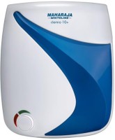 View Maharaja Whiteline Storage Water Geyser(White and Blue, Clemio 10 + (WH-135)) Home Appliances Price Online(Maharaja Whiteline)
