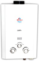View Bajaj 6 L Gas Water Geyser(White, Majesty Duetto Gas Water Heater (PNG))  Price Online