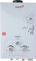 Genius 6 L Gas Water Geyser(White, 6L GB2 ECO GREEN MINI)   Home Appliances  (Genius)