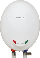 View Havells 1 L Instant Water Geyser(White, Opal EC_1L_3Kw) Home Appliances Price Online(Havells)