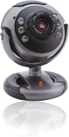 View iBall Face2face Chd 20.0  Webcam(Black) Laptop Accessories Price Online(iBall)