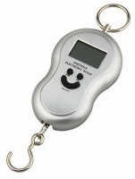 speed Digital LCD Screen Portable Travel Luggage Home Weighing Scale(Silver)