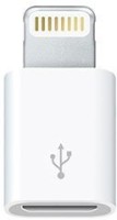 Roboster Lightning 8pin To MicroUSB Charger Worldwide Adaptor(White)   Laptop Accessories  (Roboster)