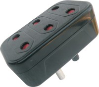 MX Conversion plug 2Pin X 3 Sockets - Set of 3 Worldwide Adaptor(Black)