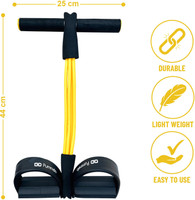 CF SPORTS Slimming Waist Tummy Trimmer Body Shaper Abs Arm Exer_Reducer 28 Ab Exerciser(Multicolor)