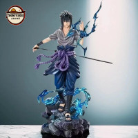 ToonyVerse Anime Sasuke Uchiha Chidori Battle Version Action Figure(Multicolor)