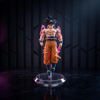 World Gift Mart Anime Warrior Action Figure Collectible Statue | Premium PVC Display Toy 21Cm(Orange)