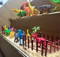 Toyvala Realistic Dinosaur Figures Playset Venyl Animal Dinosaur Toys for Kids21(Multicolor)